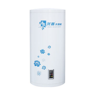 Aquecedor de água solar 80L 100L 120L Tanque de água solar de esmalte com trocador de calor de pequeno tanque ondulado