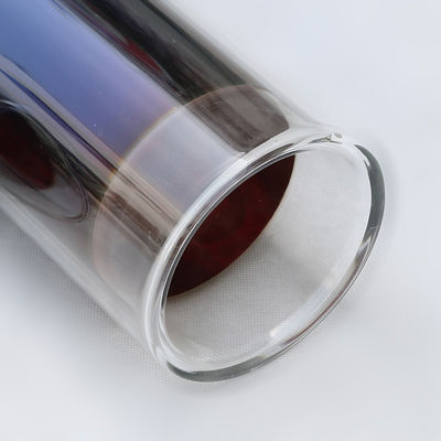 137mm tubo solar térmico de vácuo borosilicato vidro 3.3 material três-alto tubo solar preço