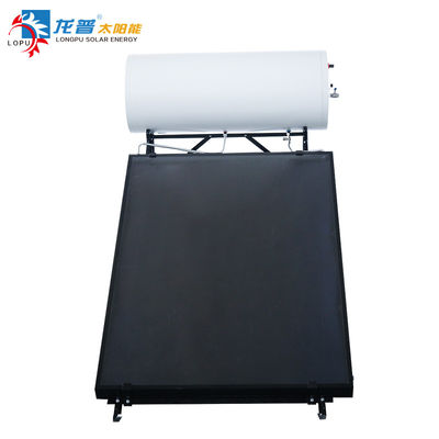 FPC 135L aquecedor de água solar sistema pressurizado colector de placa plana geisers solares com manutenção gratuita
