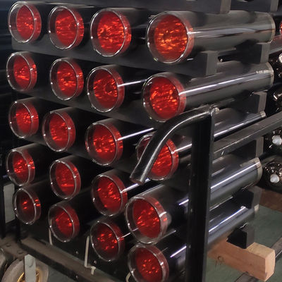 137x1860mm Tubos colectores solares de grande tamanho de alta eficiência três alvos todo vidro Tubos de vácuo solar térmico